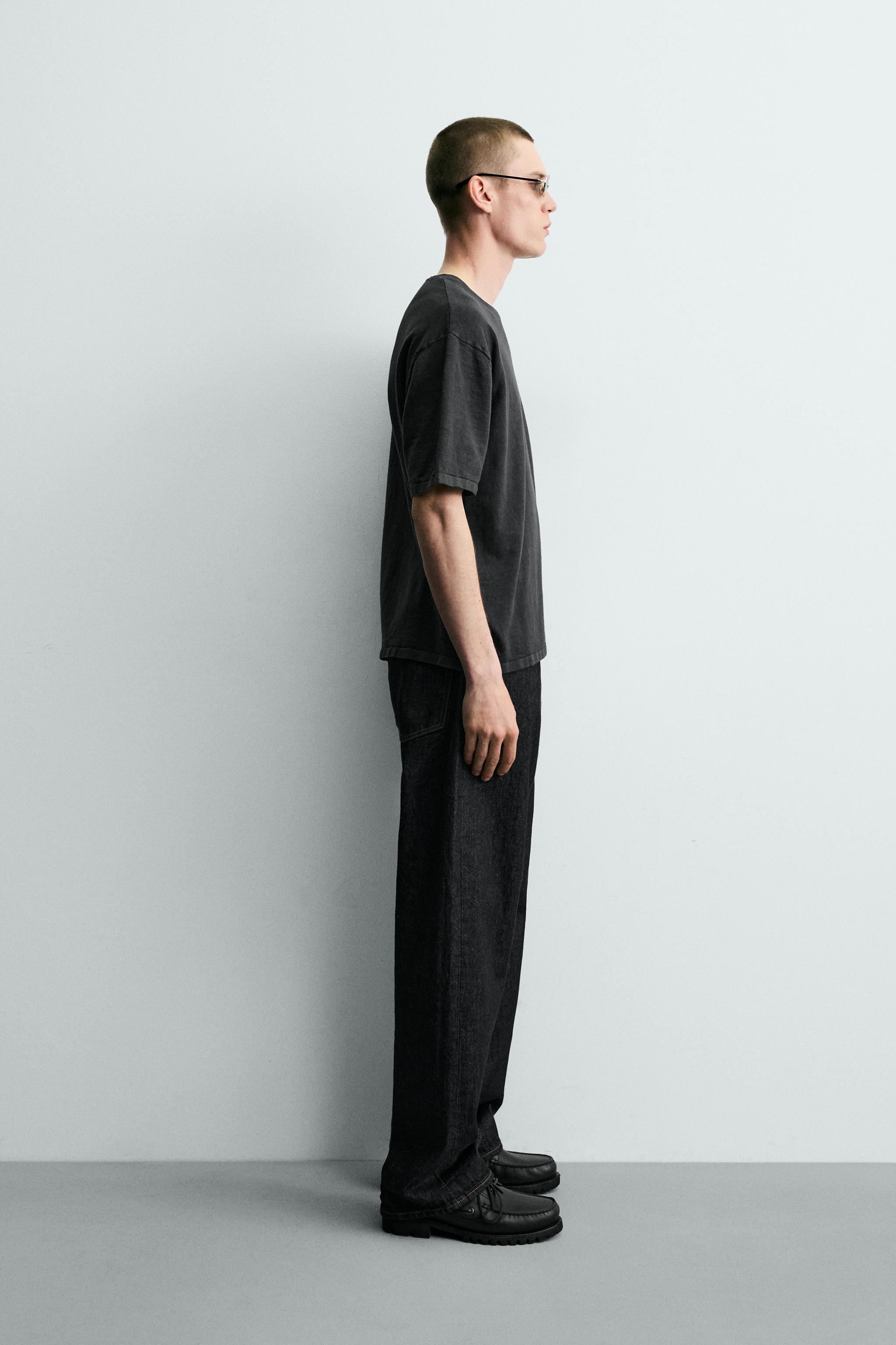 FLAMÉ TEXTURED KNIT T-SHIRT
